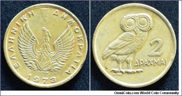 2 Drachmai
Ni brass