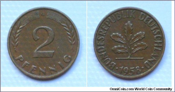 2 pfennig G