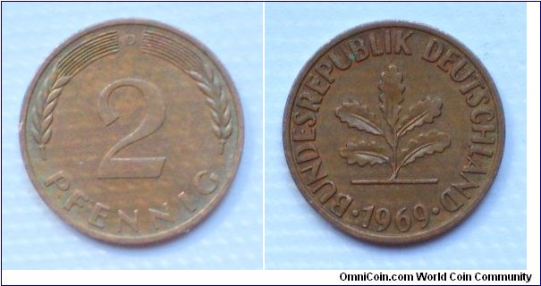 2 pfennig D