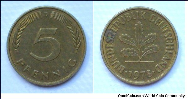 5 PFENNIG D