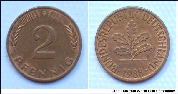 2 pfennig D