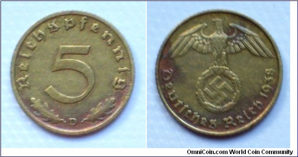 5 reichspfennig D