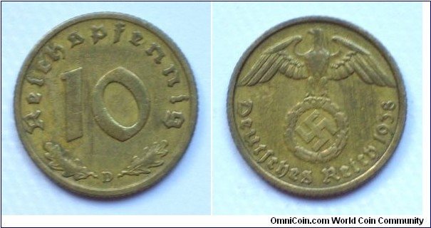 10 reichspfennig D