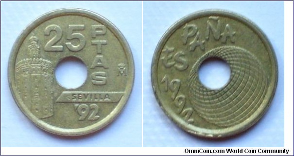 25 pesetas, sevilla