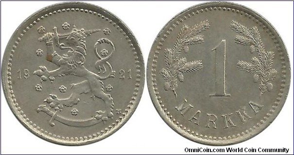 Finland 1 Markka 1921