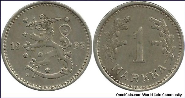 Finland 1 Markka 1933