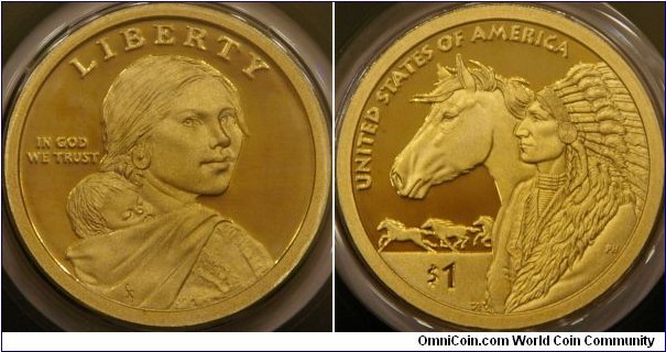 Native American dollar series. 