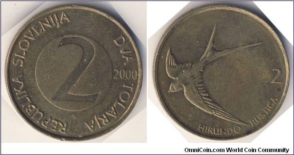 2 Tolarja (Republic of Slovenia // Nickel Brass)