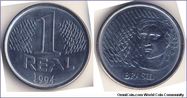 1 Real (Federative Republic of Brazil // Stainless Steel)