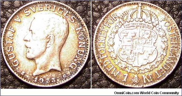 1933 One Kronor