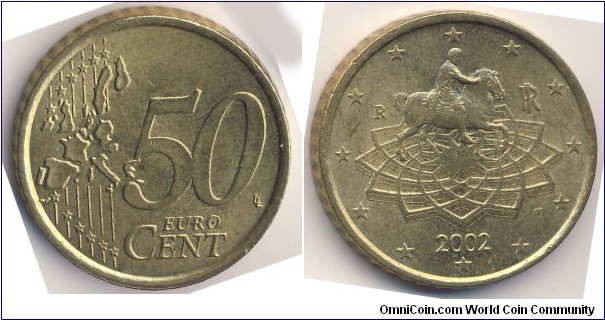 50 Euro Cent (European Union // Nordic Gold)