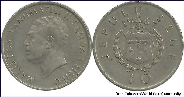 Samoa 10 Sene 1967