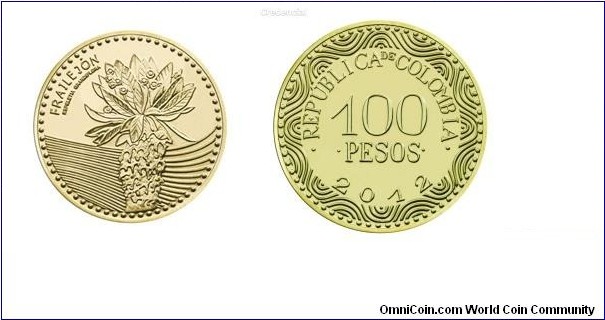 COLOMBIA COIN 2012