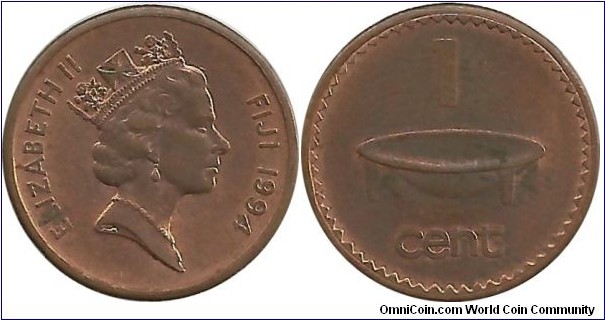 Fiji 1 Cent 1994