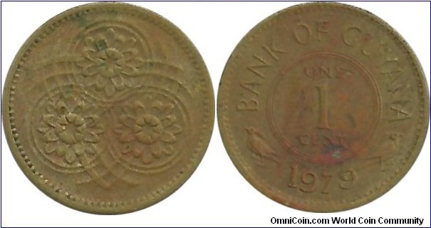 Guyana 1 Cent 1979