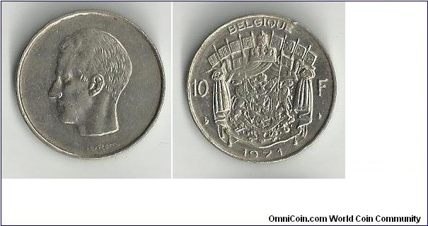 Belgique 10 Franc