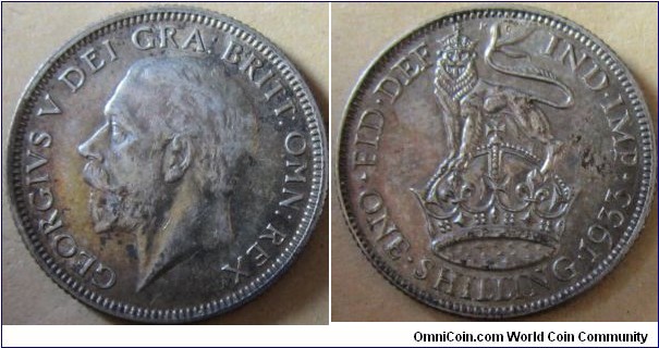 1933 shilling, EF-AUNC