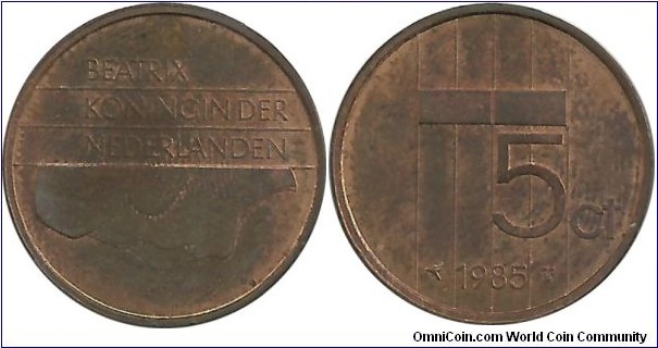 Nederlands 5 Cent 1985