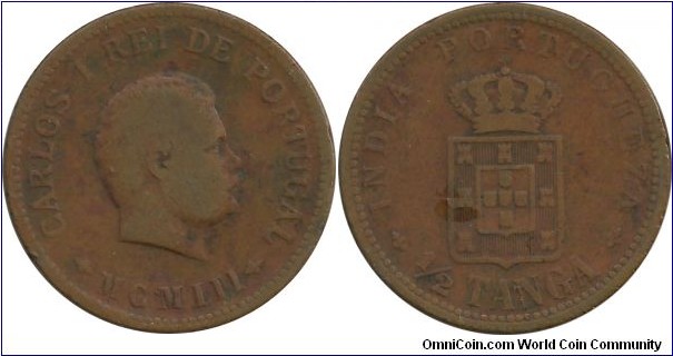 India-Portugueza ½ Tanga 1903