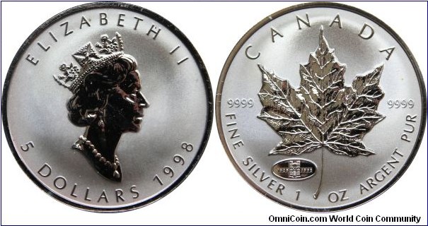 Silver Maple Leaf 90th Anniversary