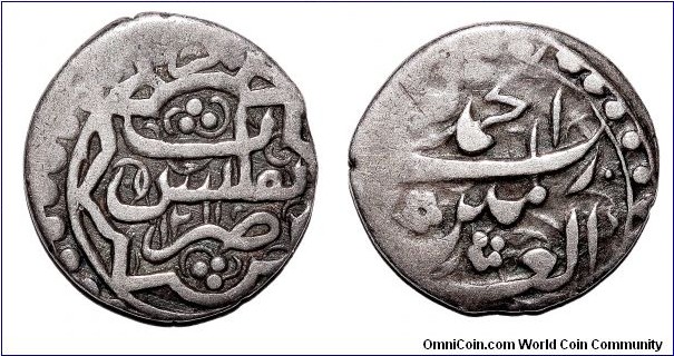 GEORGIA (KINGDOM)~1 Abazi 1211 AH/1797 AD. Under King: Erekles II. Local coinage. Mint: Tiflis. *RARE*