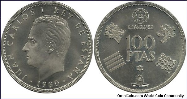 Spain 100 Pesetas 1980(80)