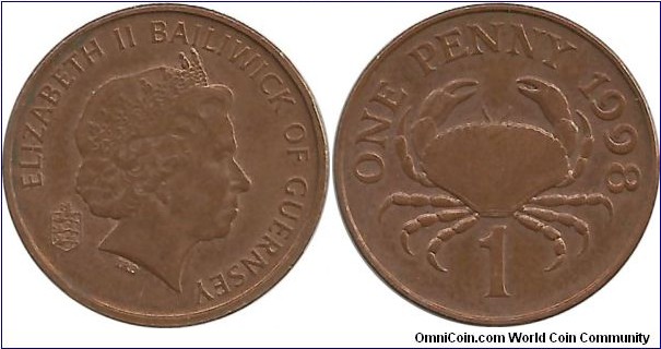 Guernsey 1 Penny 1998