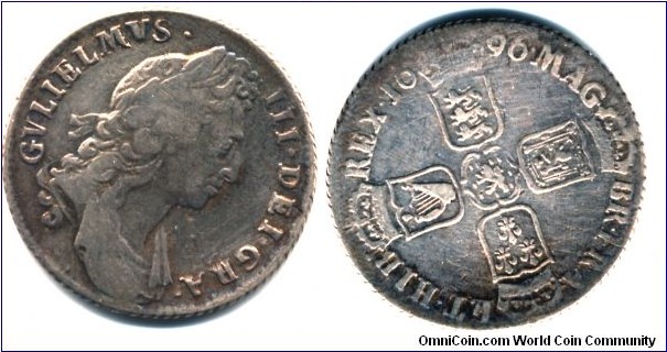 1 Shilling
-Pierwsze popiersie
-First bust