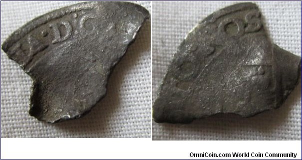 Fragment of a groat from queen mary