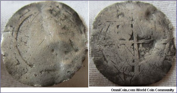 Unidentified Tudor coin, possible a halfgroat of Elizabeth