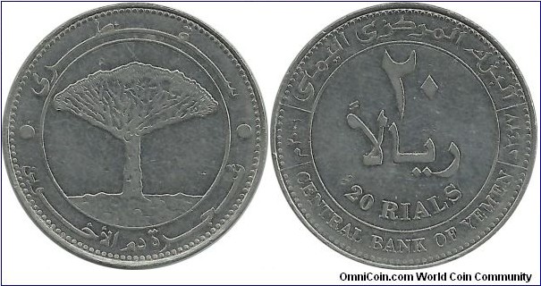 Yemen-United 20 Riyals 1427-2006