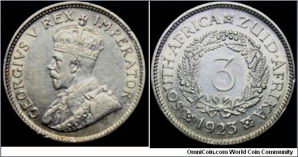 3 PENCE (TICKEY) VF+ - XF