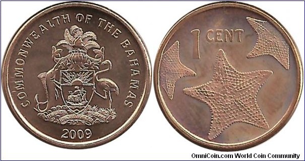 Bahamas 1 Cent 2009