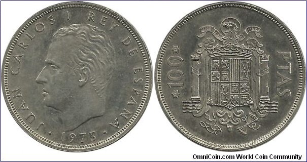 Spain 100 Pesetas 1975(76)