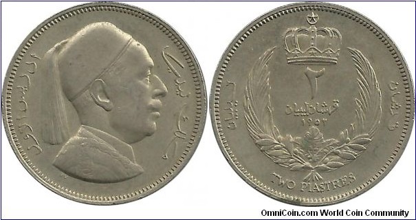 Libya 2 Piastres 1952