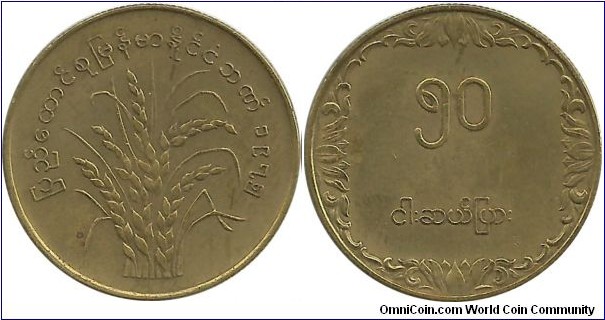 Burma 50 Pyas 1985