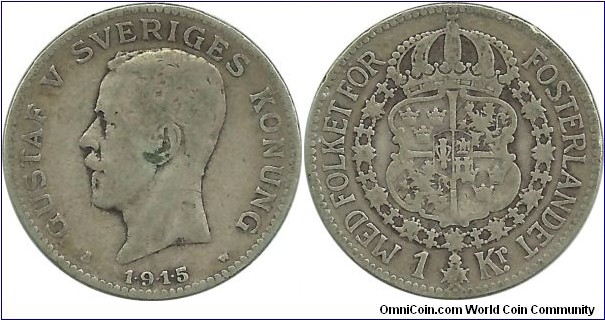 Sweden 1 Krona 1.9.1.5