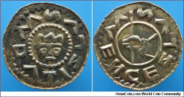 Bohemia, Vratislav II.(I.) Duke 1061-1085, King 1085-1092, AR denarius, 0,787g, Prague mint?, minted before 1085