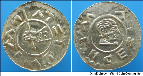 Bohemia, Vratislav II.(I.) Duke 1061-1085, King 1085-1092, AR denarius, 0,705g, Prague mint?, minted before 1085