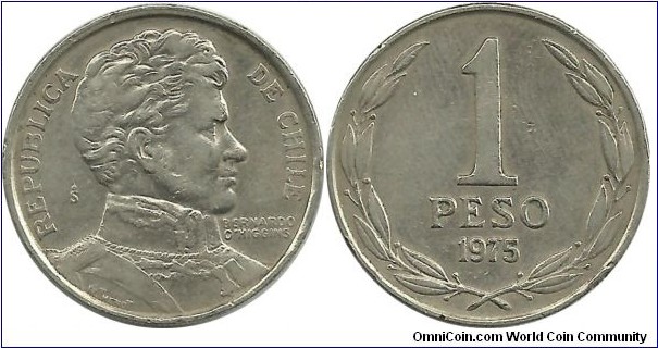 Chile 1 Peso 1975