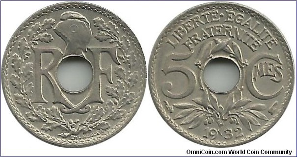 France 5 Centimes 1932