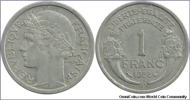 France 1 Franc 1958B