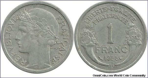 France 1 Franc 1958B