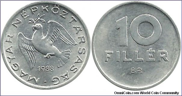 PRHungary 10 Filler 1988