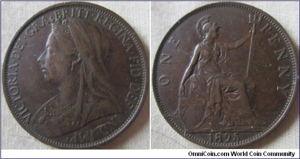 EF 1895 penny