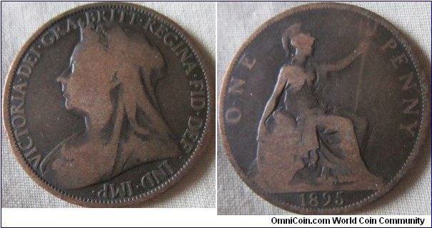 1895 2mm trident penny