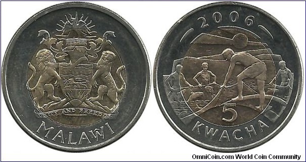 Malawi 5 Kwacha 2006