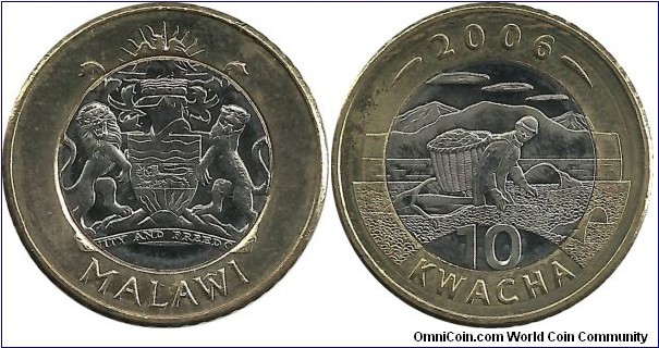 Malawi 10 Kwacha 2006