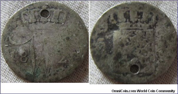 1826 5 cents from holland.