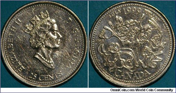 25 cents, July; 